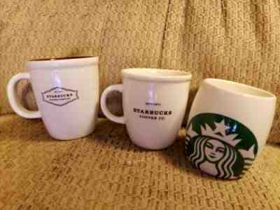 Lot of 3 Starbucks Collector coffee Mugs  barista - Sold on eBay Nov, 24th 2019 for $15.00