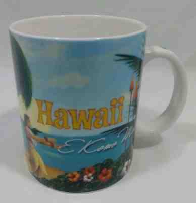 2008 Starbucks Hawaii E Komo Mai Welcome 14oz Collectible Coffee Mug Cup  - Sold on eBay Nov, 24th 2019 for $22.00