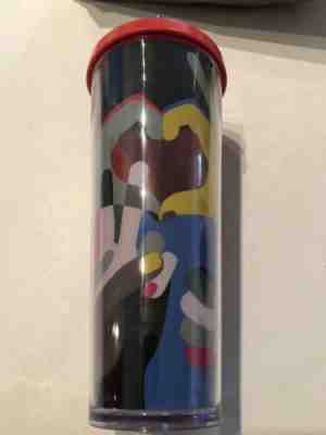 STARBUCKS 2017 Multi COLOR COLD CUP - Heart Love Peace -  24 OZ Low $$$ See Pics - Sold on eBay Nov, 24th 2019 for $17.50