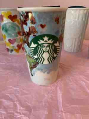 Starbucks 2015 Watercolor Globe By shelby Kregel  - Sold on eBay Nov, 24th 2019 for $15.00