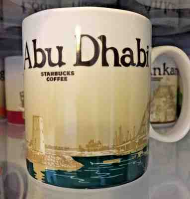 16oz Starbucks Coffee Global Icon Series City Mug Abu Dhabi UAE NEW WITH SKU - Sold on eBay Nov, 24th 2019 for $22.49