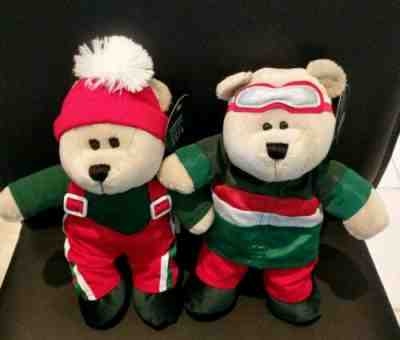 Pair Starbucks Christmas Barista Bears 162edition Set 2019 NWT - Sold on eBay Nov, 23rd 2019 for $49.95