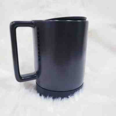 Starbucks Black Ceramic Desktop Travel Mug Lid Silicone Nonslip Bottom 14 oz - Sold on eBay Nov, 27th 2019 for $24.95