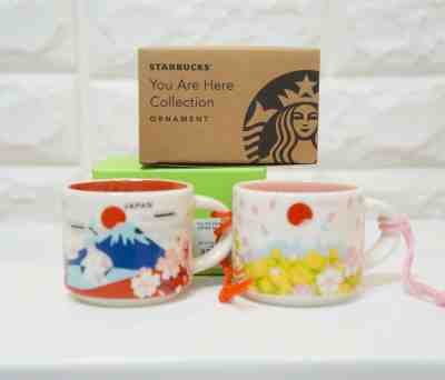 Starbucks Japan Mug 2oz “You Are Here Collection 2017 & SPRING” F/S - Sold on eBay Nov, 27th 2019 for $50.00