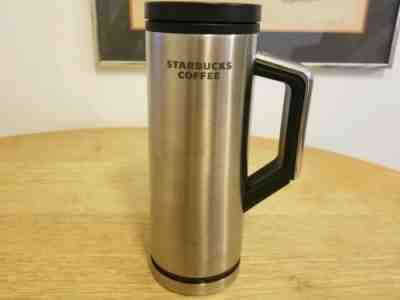 Starbucks 2009 Stainless Steel Tumbler With Wood Grain Handle, 16 oz.  - Sold on eBay Nov, 27th 2019 for $22.95