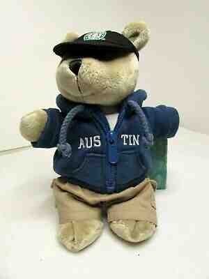 Austin Starbucks Bearista Bear Capital Of The Lone Star State WT Plush 10" Toy - Sold on eBay Nov, 27th 2019 for $19.99