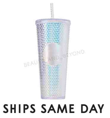 Starbucks 2019 BLING PLATINUM Studded Tumbler Venti 24oz Holiday SAME DAY SHIP! - Sold on eBay Nov, 27th 2019 for $69.99