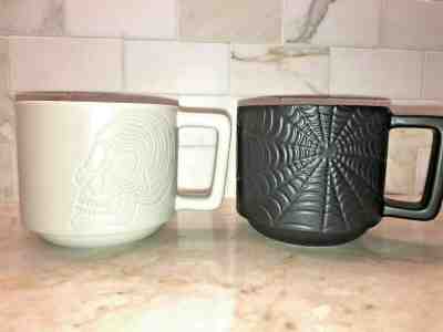Set Of Starbucks Halloween 2019 Skull & Spiderweb LIMITED EDITION - Sold on eBay Nov, 27th 2019 for $26.00