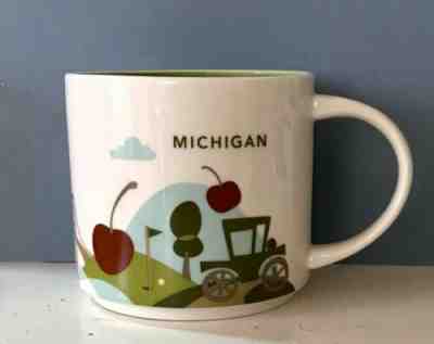 Starbucks You Are Here MICHIGAN - Sold on eBay Nov, 26th 2019 for $15.99