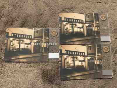 GREECE Starbucks Card Old Logo PIKE  PLACE 2010 HTF Rare Lot of 3 - Sold on eBay Nov, 26th 2019 for $45.00