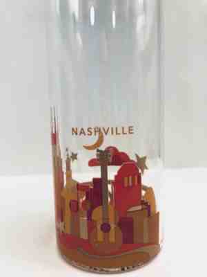 Starbucks Nashville -You Are Here - Glass Water Bottle 18.5oz - Reusable - Sold on eBay Nov, 26th 2019 for $16.99