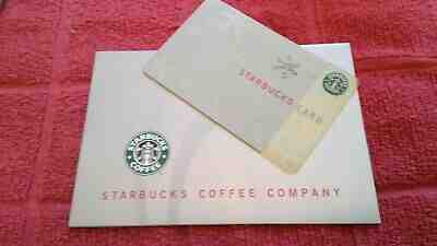 STARBUCKS 1st Gift Card Ever! 2001 SNOWFLAKE Used w/NEW Silver Swirl Sleeve - Sold on eBay Nov, 26th 2019 for $40.88