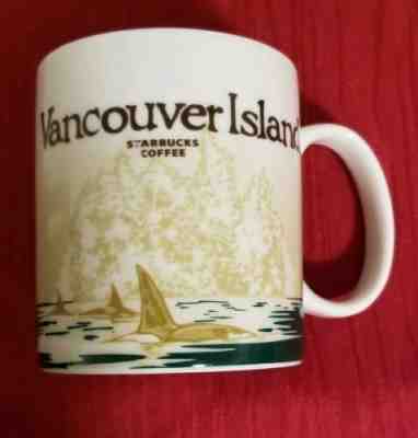 Starbucks HTF Vancouver Island Collector Series Ceramic Mug 2009 Coffee Cup - Sold on eBay Nov, 26th 2019 for $42.50