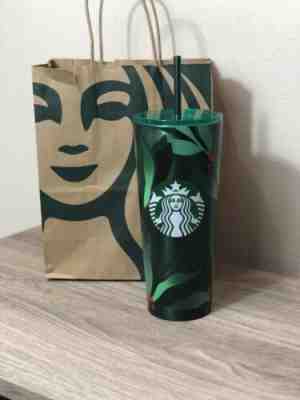 Starbucks Metal Cold Tumbler Christmas 24 oz Green - Sold on eBay Nov, 26th 2019 for $29.95