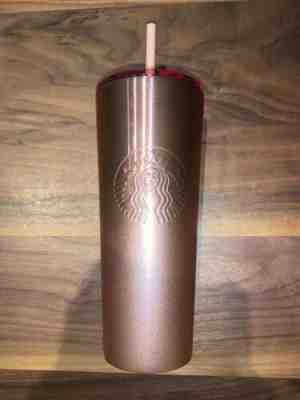 Starbucks 2019 rose gold pink tumbler Holiday CHRISTmas ?????????? Brand New - Sold on eBay Nov, 26th 2019 for $29.99