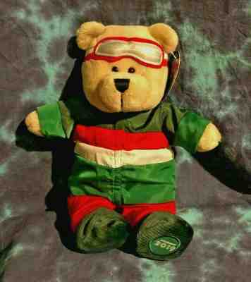 NEW NWT RARE Starbucks Bearista Bear 2019 Plush Winter Suit - Limted Edition - Sold on eBay Nov, 26th 2019 for $24.99