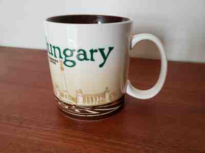 Starbucks Hungary Coffee Cup Collector Series City Icon Mug 2010 16oz - Sold on eBay Nov, 26th 2019 for $24.99