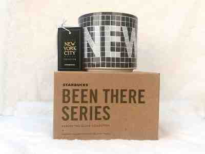 Starbucks Coffee New York City Collection Mug Cup Subway Tile Wall 2019 NYC 12oz - Sold on eBay Nov, 26th 2019 for $22.00