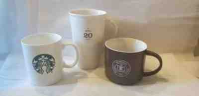 Starbucks Coffee Cup Mug lot of three - Sold on eBay Nov, 26th 2019 for $15.50