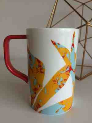 Starbucks Teavana Multicolor Abstract Mug Porcelain Coffee Tea 2015 14 oz - Sold on eBay Nov, 26th 2019 for $18.95