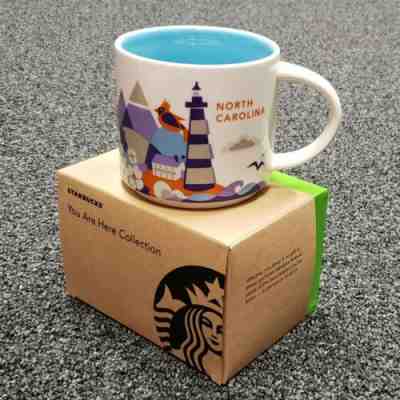Starbucks You Are Here mug North Carolina  - Sold on eBay Nov, 26th 2019 for $17.00