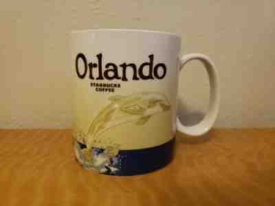Starbucks ORLANDO Mug Collector Series City Mug Dolphin 16oz Collectible 2012 - Sold on eBay Nov, 26th 2019 for $18.50