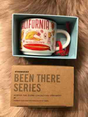 Starbucks 2018 BEEN THERE SERIES California Mini Mug 2 Oz Ornament Cup NEW Boxed - Sold on eBay Nov, 26th 2019 for $17.99