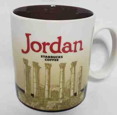 Starbucks Global Icon Series Kingdom of Jordan Coffee Mug 16oz Temple of Artemis - Sold on eBay Nov, 26th 2019 for $34.99
