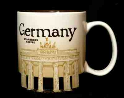 2014 Starbucks Coffee Germany Global Icon Collector Series Mug 16 Oz Orig Label - Sold on eBay Nov, 25th 2019 for $15.00