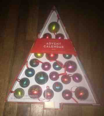 2015 Starbucks Christmas Advent Calendar in Original Box w/ 25 Refillable Balls - Sold on eBay Nov, 23rd 2019 for $15.16