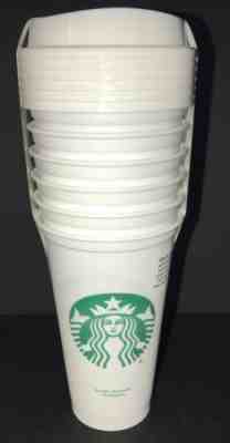 6 STARBUCKS 16 Oz Reusable Cups To Go / SAVE 10 Cents With Each Refill - Sold on eBay Nov, 28th 2019 for $19.95