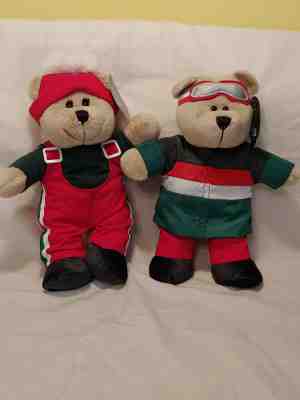 1 Pair Starbucks Bearista Barista Bears Plush 2019 Christmas Limited Edition New - Sold on eBay Nov, 28th 2019 for $65.00