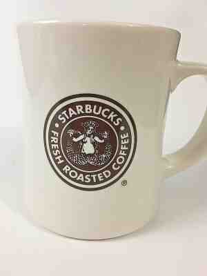 STARBUCKS Mug 16 oz Original Brown Logo Split Tail Green Logo 2008 Cafe Style LR - Sold on eBay Nov, 28th 2019 for $17.00