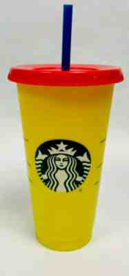 Starbucks Reusable Color Changing Cold Cup Artic Raspberry Summer 2019 Venti 24  - Sold on eBay Nov, 28th 2019 for $24.99