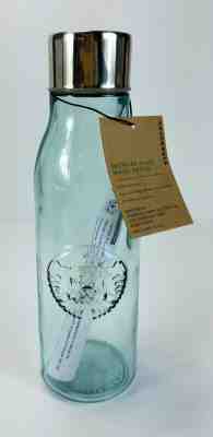 STARBUCKS Recycled Glass Water Bottle 20 Ounce NEW - Sold on eBay Nov, 28th 2019 for $25.99