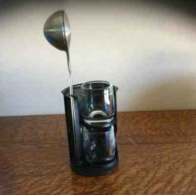 Starbucks Espresso 1oz Shot Glasses with Logo on Bottom and Measuring Spoon - Sold on eBay Nov, 28th 2019 for $19.99