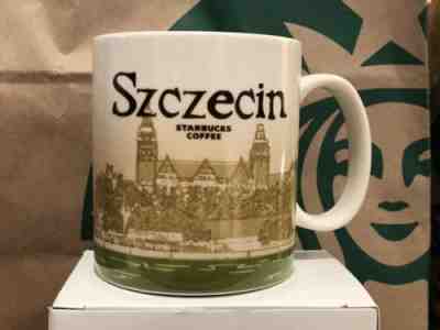 Starbucks Coffee Mug - SZCZECIN -Global City Icon Series 16 Oz NIB - Sold on eBay Nov, 28th 2019 for $29.90