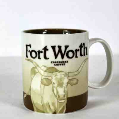 2008 Starbucks Fort Worth Texas City Collector Mug Coffee Cup Global Icon NWOT - Sold on eBay Nov, 28th 2019 for $39.96