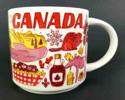 Starbucks Been There Series 2018 Canada Coffee Tea Mug Cup 14 oz Moose Maple Eh? - Sold on eBay Nov, 28th 2019 for $24.85