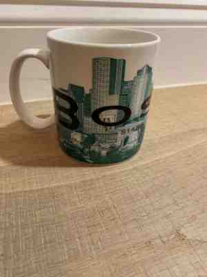Starbucks Boston Skyline Beantown Ceramic Mug  VINTAGE 2002 New Price Tag - Sold on eBay Nov, 28th 2019 for $24.00