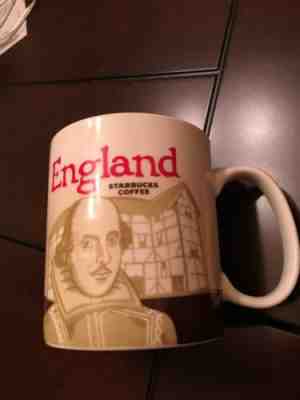 Starbucks England Mug 16 oz 2012 Shakespeare Collectors - Sold on eBay Nov, 27th 2019 for $19.06