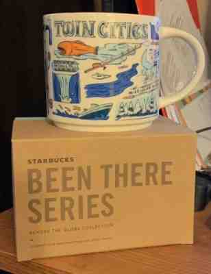 Starbucks Coffee Mug Cup Been There Series Twin Cities Minneapolis Saint Paul  - Sold on eBay Nov, 27th 2019 for $19.99