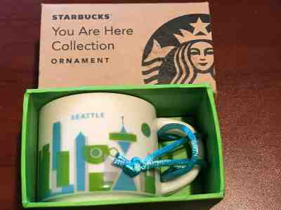 New Starbucks Seattle Mug You Are Here Collection 2013 Original Box SHIPPED FREE - Sold on eBay Nov, 27th 2019 for $19.99