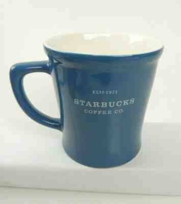 STARBUCKS COFFEE - 2008 Blue Est 1971 Heavy Ceramic 18oz Cup Mug - Sold on eBay Nov, 27th 2019 for $19.99