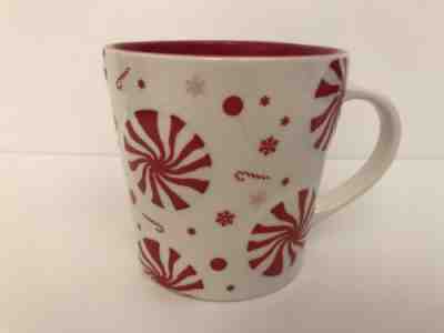 STARBUCKS Raised Peppermint Candy Cane Holiday 2007 Mug EUC Collectable VHTF! - Sold on eBay Nov, 27th 2019 for $19.99