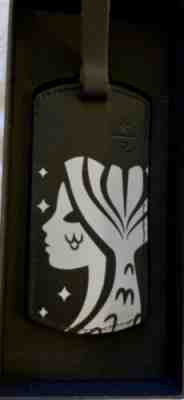 Starbucks Reserve Roastery Luggage Tag COLLECTIBLE  Black Leather Gift Box NIB - Sold on eBay Nov, 27th 2019 for $49.95