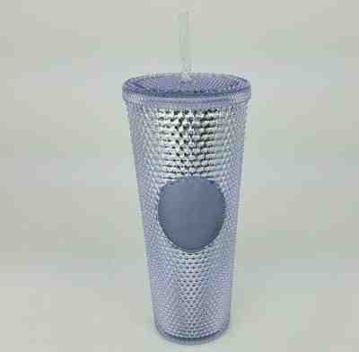 Starbucks 2019 BLING PLATINUM Sparkle Studded Tumbler Venti 24oz Holiday Cup - Sold on eBay Nov, 27th 2019 for $27.45