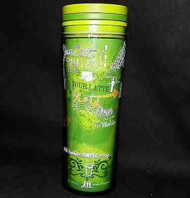 Starbucks 2008 Post Consumer Recycled Content Venti Travel Mug Tumbler 20 oz - Sold on eBay Nov, 27th 2019 for $24.99