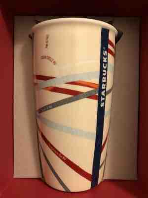 NEW Starbucks Ceramic Tumbler - Washington DC Street Map - DOT Collection NIB - Sold on eBay Nov, 27th 2019 for $25.00