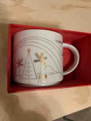 Starbucks Ceramic Coffee Mug 14oz Hawaii - Sold on eBay Nov, 27th 2019 for $15.50